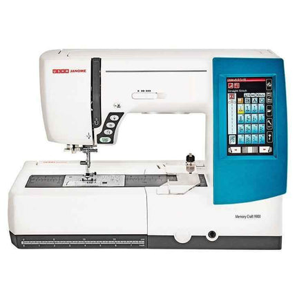 Usha Janome Memory Craft 9900 Embroidery Sewing Machine
