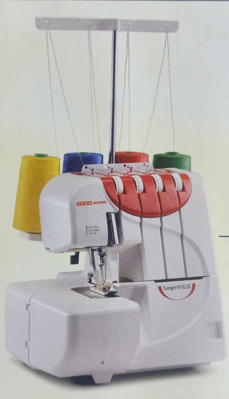 Surger Machine Tools Usha Janome Surger 9102D Specialised Surging Machine 3 to 4 th
