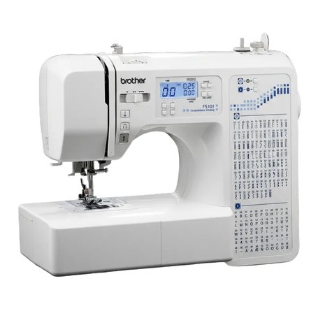 Brother FS 101 Sewing Machine offering precision crafting for professional sewing projects with advanced technology.