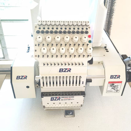 BZR Single Head 12 Needle Computerized Embroidery Machine