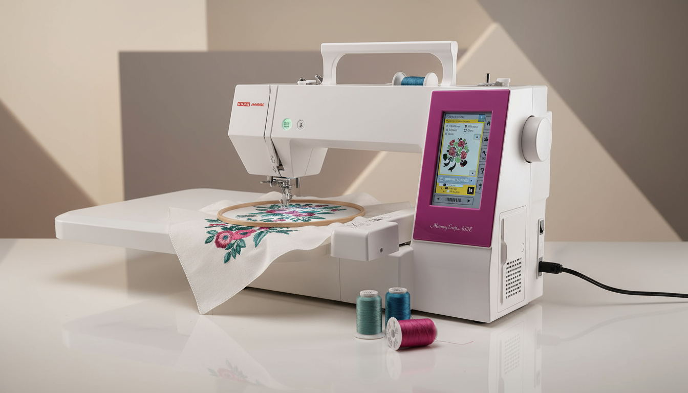 Premium Usha 450E Embroidery Machine